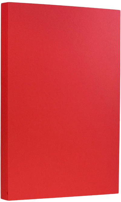 Ruby Red 100lb 8 1/2 x 14 Cardstock