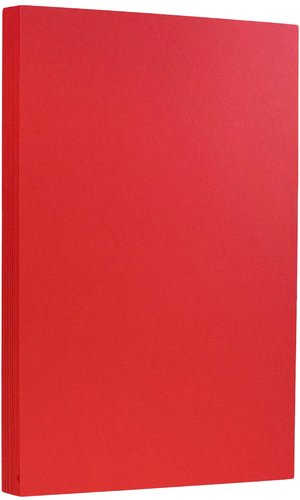 Ruby Red 100lb 8 1/2 x 14 Cardstock