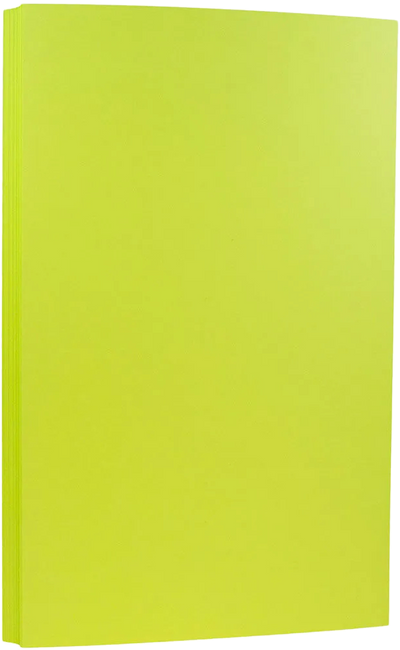 Wasabi Lime Green 100lb 8 1/2 x 14 Cardstock