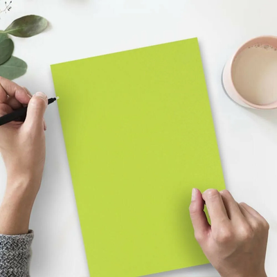 Wasabi Lime Green 100lb 8 1/2 x 14 Cardstock