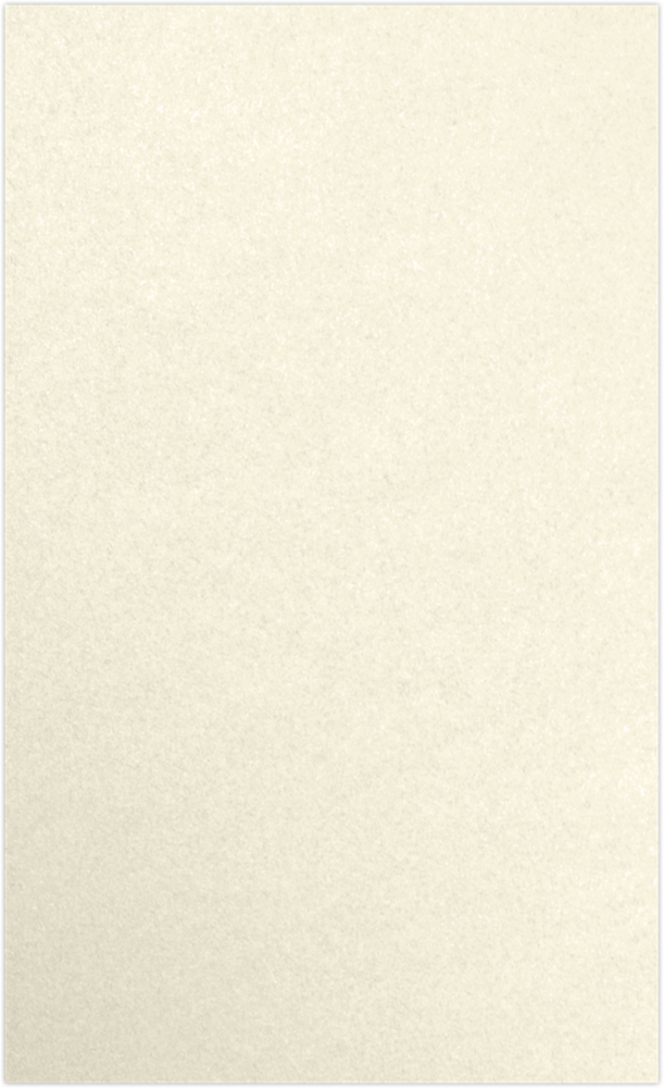 Champagne Ivory Metallic 105lb 8 1/2 x 14 Cardstock