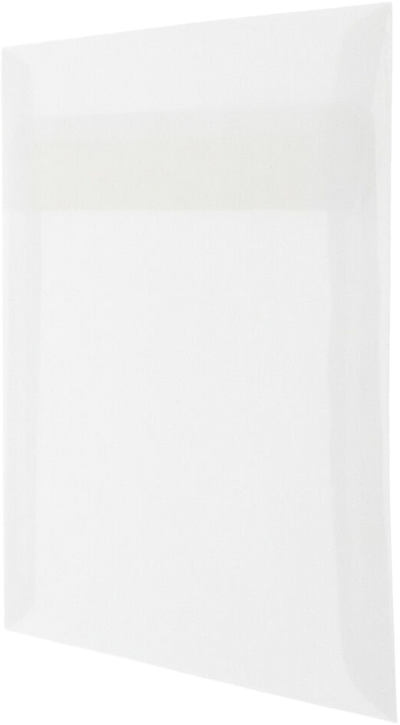 Clear Translucent 30lb 6 1/2 x 6 1/2 Square Envelopes