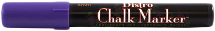 Violet Broad Point Chalk Markers