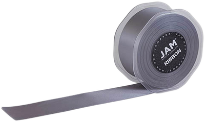 Silver Satin 1 1/2 Inch x 25 Yards Ribbon