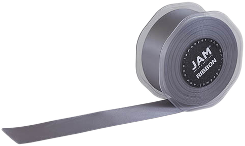 Silver Satin 1 1/2 Inch x 25 Yards Ribbon