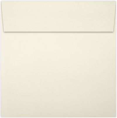 Natural 28lb Cougar 3 1/4 x 3 1/4 Square Premium Envelopes with Peel & Seal