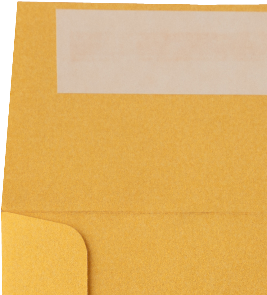 Gold Metallic 32lb 5 x 5 Square Envelopes with Peel & Seal