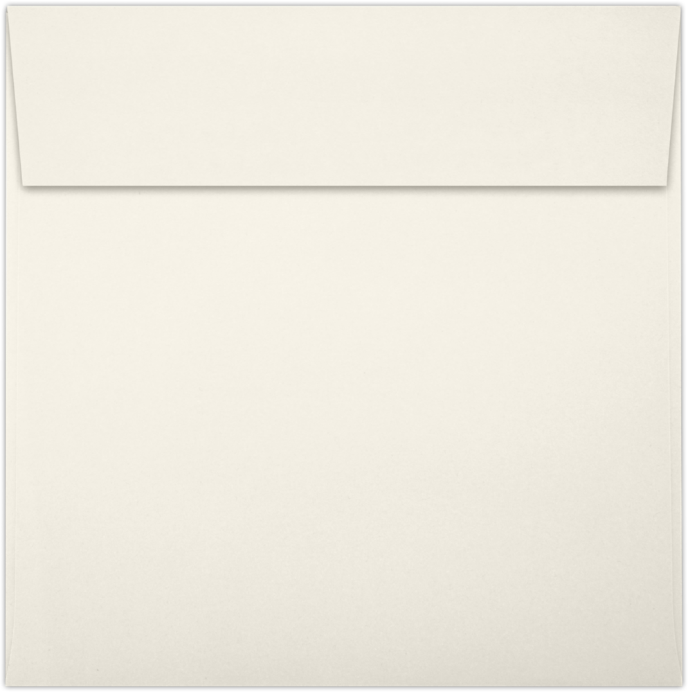 Natural Recycled 32lb 5 x 5 Square Envelopes with Peel & Seal