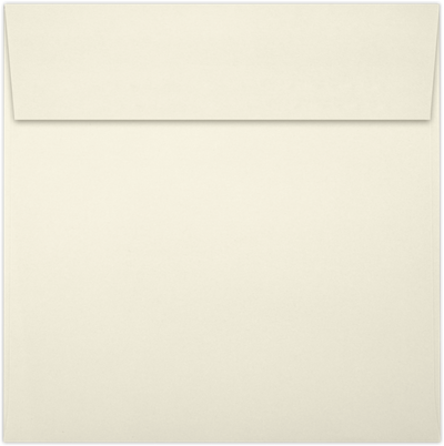 Natural 28lb Cougar 5 1/4 x 5 1/4 Square Premium Envelopes with Peel & Seal