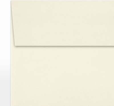 Natural 28lb Cougar 5 1/4 x 5 1/4 Square Premium Envelopes with Peel & Seal