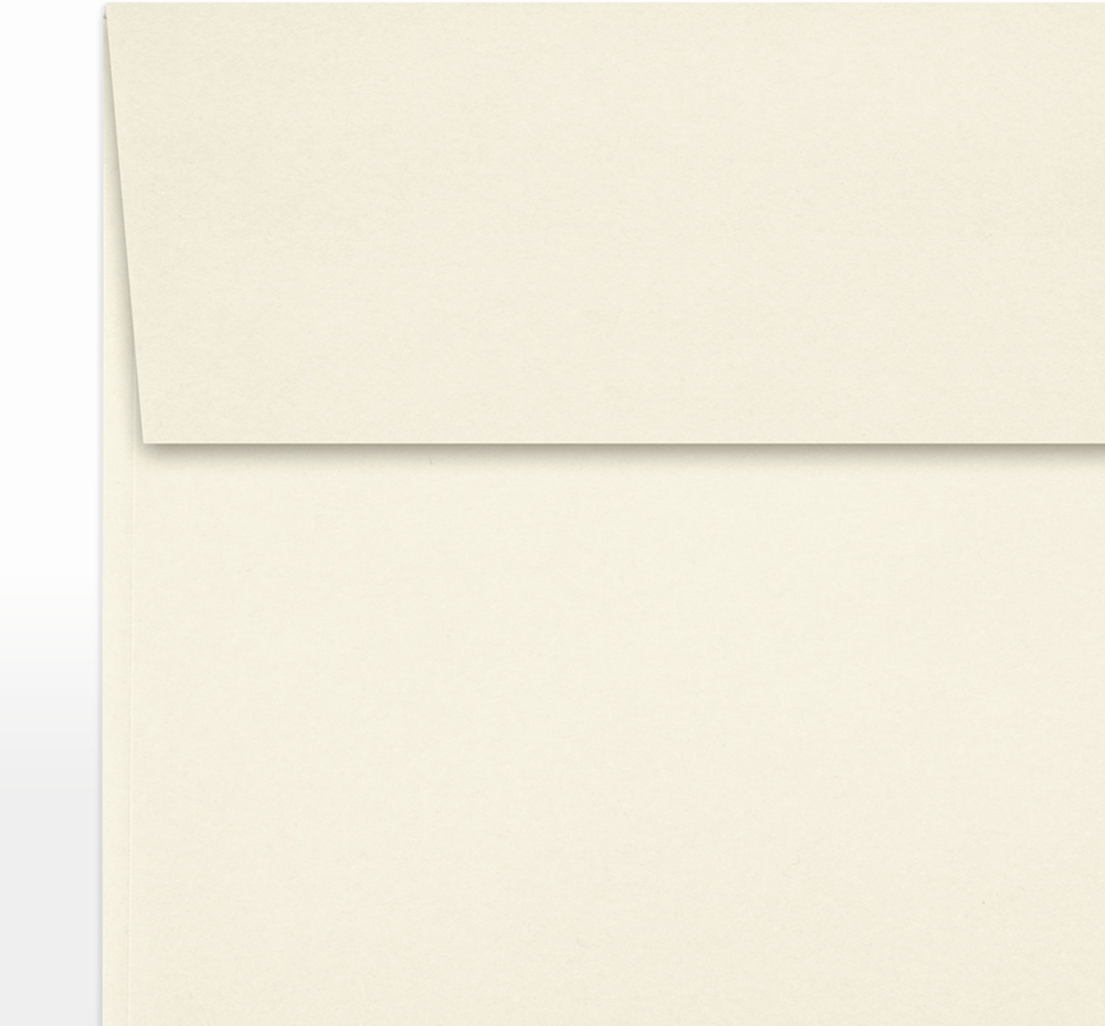 Natural 28lb Cougar 6 x 6 Square Premium Envelopes with Peel & Seal