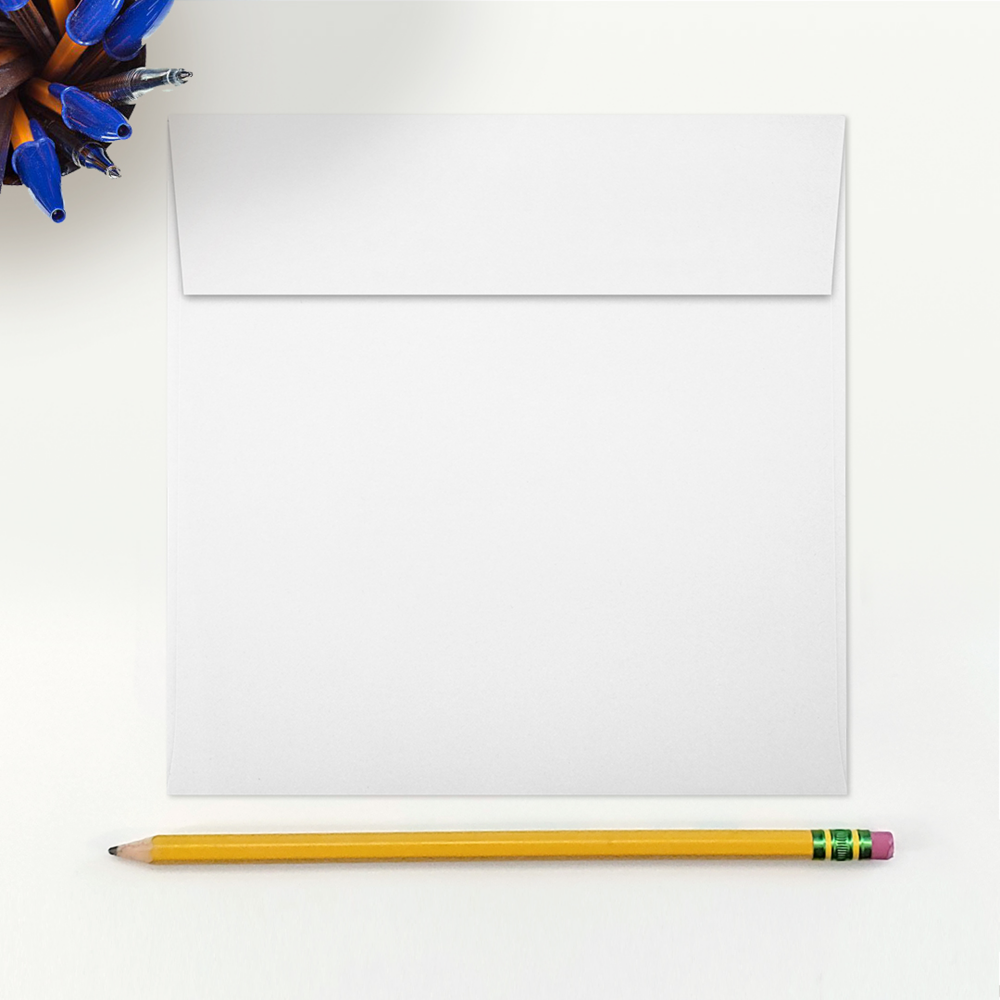 Premium White 32lb 6 x 6 Square Envelopes