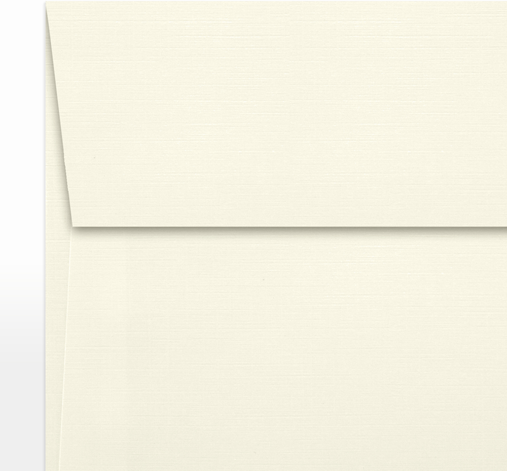 Natural Linen 32lb 6 x 6 Square Envelopes with Peel & Seal
