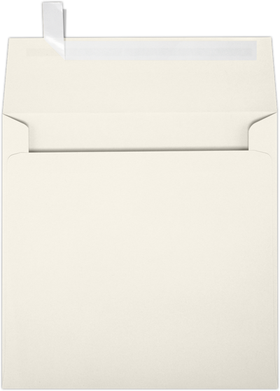 Natural Recycled 32lb 6 x 6 Square Envelopes with Peel & Seal