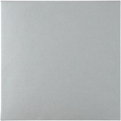 Silver Metallic 32lb 6 1/4 x 6 1/4 Square Envelopes with Peel & Seal