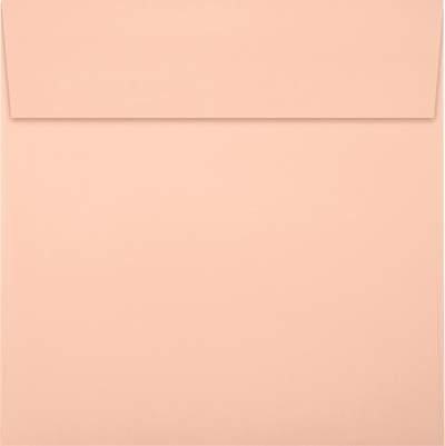Blush Pink 32lb 6 1/4 x 6 1/4 Square Envelopes with Peel & Seal