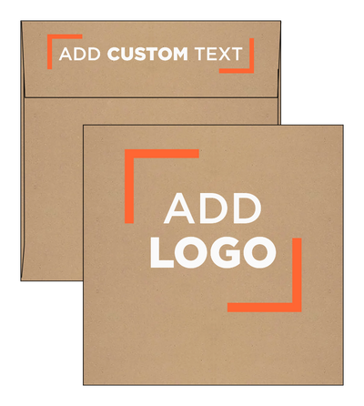 Grocery Bag 28lb 6 1/4 x 6 1/4 Square Envelopes with Peel & Seal