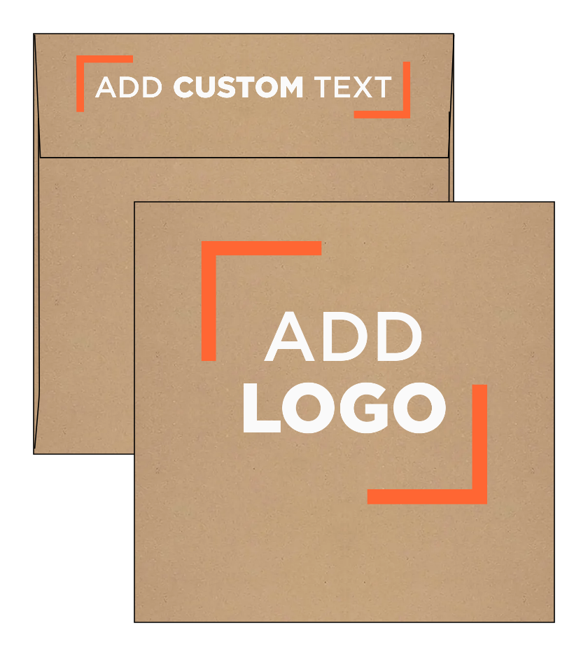 Grocery Bag 28lb 6 1/4 x 6 1/4 Square Envelopes with Peel & Seal
