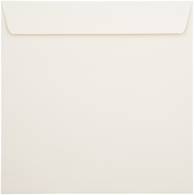 Natural 28lb Cougar 8 x 8 Square Premium Envelopes with Peel & Seal