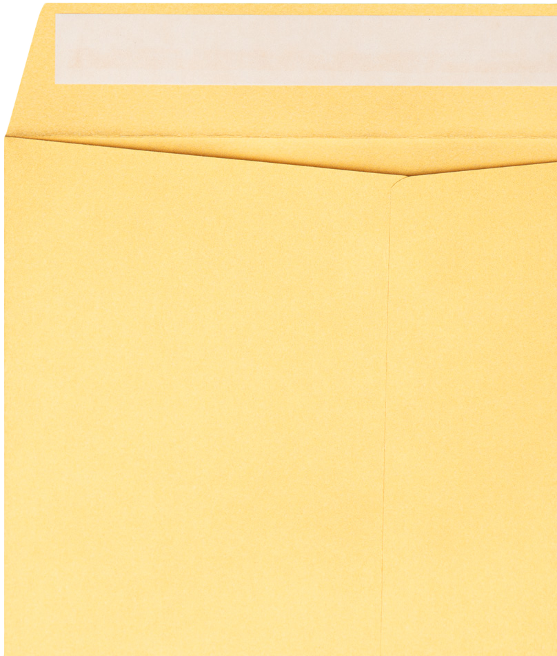 Gold Metallic 32lb 8 x 8 Square Envelopes with Peel & Seal