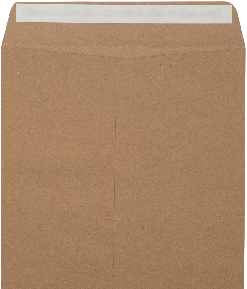 Grocery Bag 28lb 8 x 8 Square Envelopes with Peel & Seal