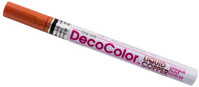 Copper Fine Line Opaque Paint Markers