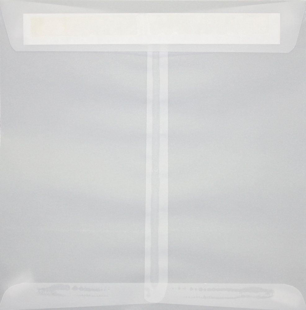 Clear Translucent 30lb 8 1/2 x 8 1/2 Square Envelopes with Peel & Seal