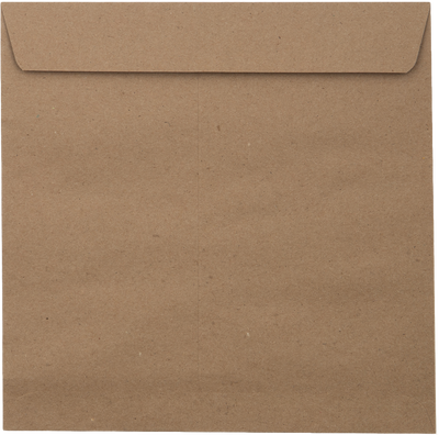 Grocery Bag 28lb 8 1/2 x 8 1/2 Square Envelopes with Peel & Seal