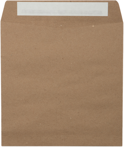 Grocery Bag 28lb 8 1/2 x 8 1/2 Square Envelopes with Peel & Seal
