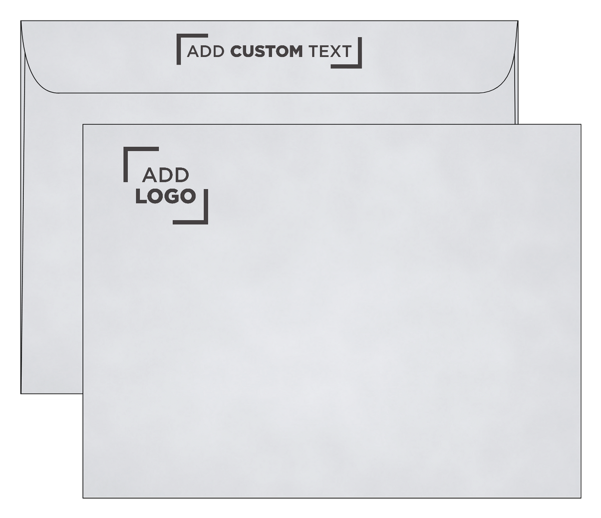 Silver Metallic 32lb 9 x 12 Booklet Envelopes