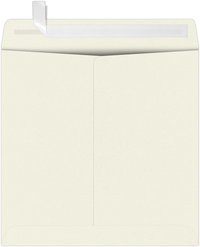 Natural 28lb Cougar 9 x 9 Square Premium Envelopes with Peel & Seal
