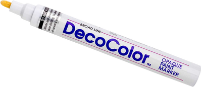 White Broad Line Opaque Paint Marker