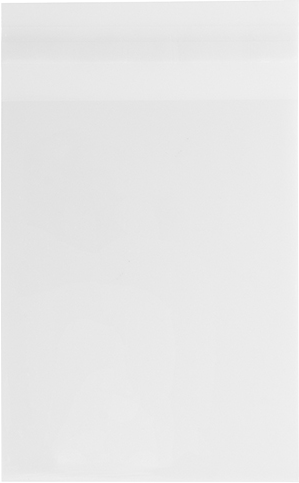 Clear 1.6mil A2 Invitation Envelopes (4 5/8 x 5 7/8) with Peel & Seal