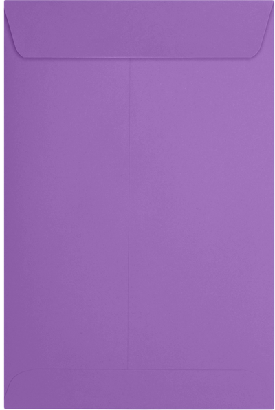Assorted Brights 6 x 9 Open End Envelopes - 60 Pack