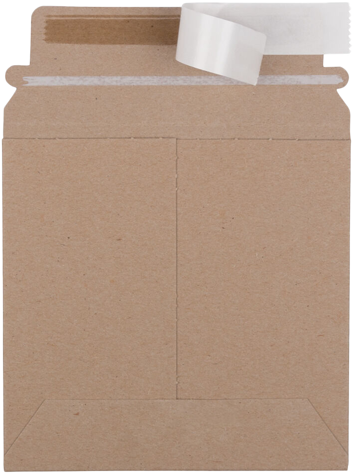 Brown Kraft 130lb 6 x 6 Photo Mailer Envelopes with Peel & Seal