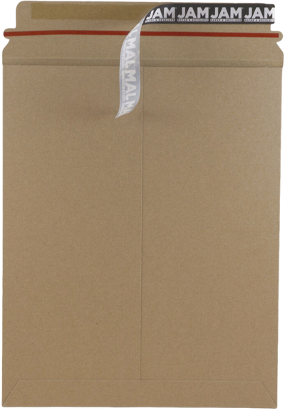 Brown Kraft 130lb 9 3/4 x 12 1/4 Photo Mailer Envelopes with Peel & Seal