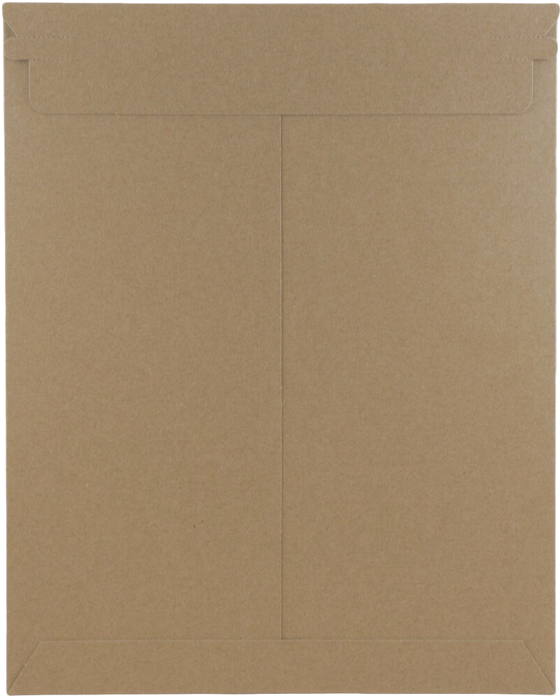 Brown Kraft 130lb 9 3/4 x 12 1/4 Photo Mailer Envelopes with Peel & Seal