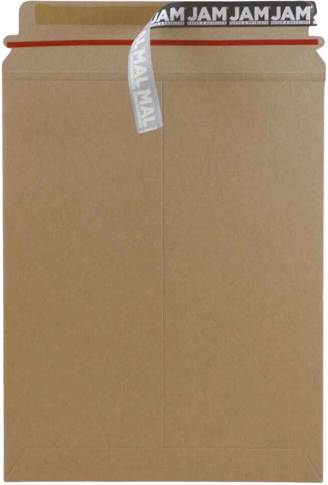 Brown Kraft 130lb 9 x 11 1/2 Photo Mailer Envelopes with Peel & Seal