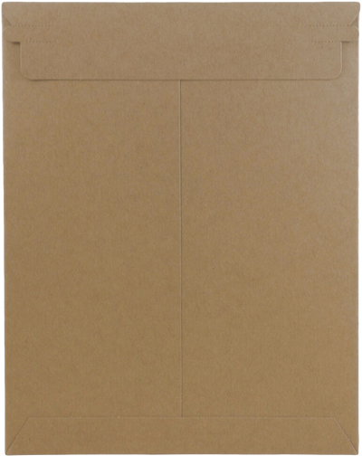 Brown Kraft 130lb 9 x 11 1/2 Photo Mailer Envelopes with Peel & Seal