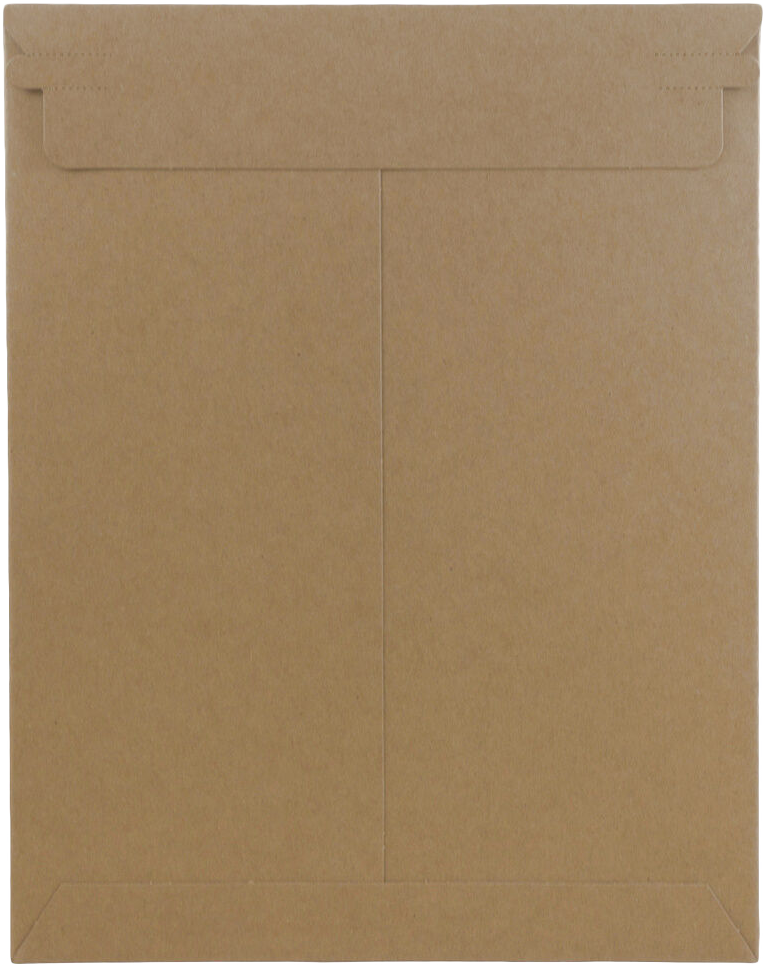 Brown Kraft 130lb 9 x 11 1/2 Photo Mailer Envelopes with Peel & Seal