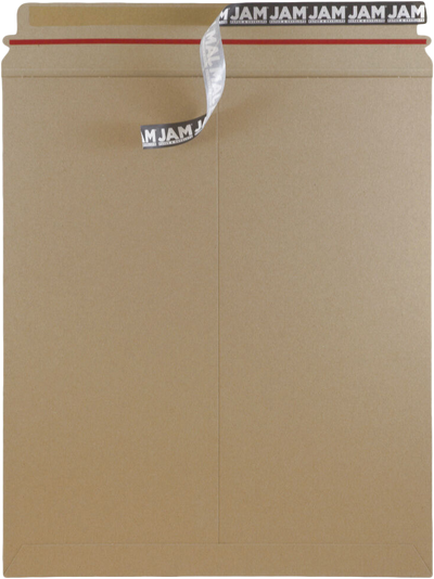 Brown Kraft 130lb 12 3/4 x 15 Photo Mailer Envelopes with Peel & Seal