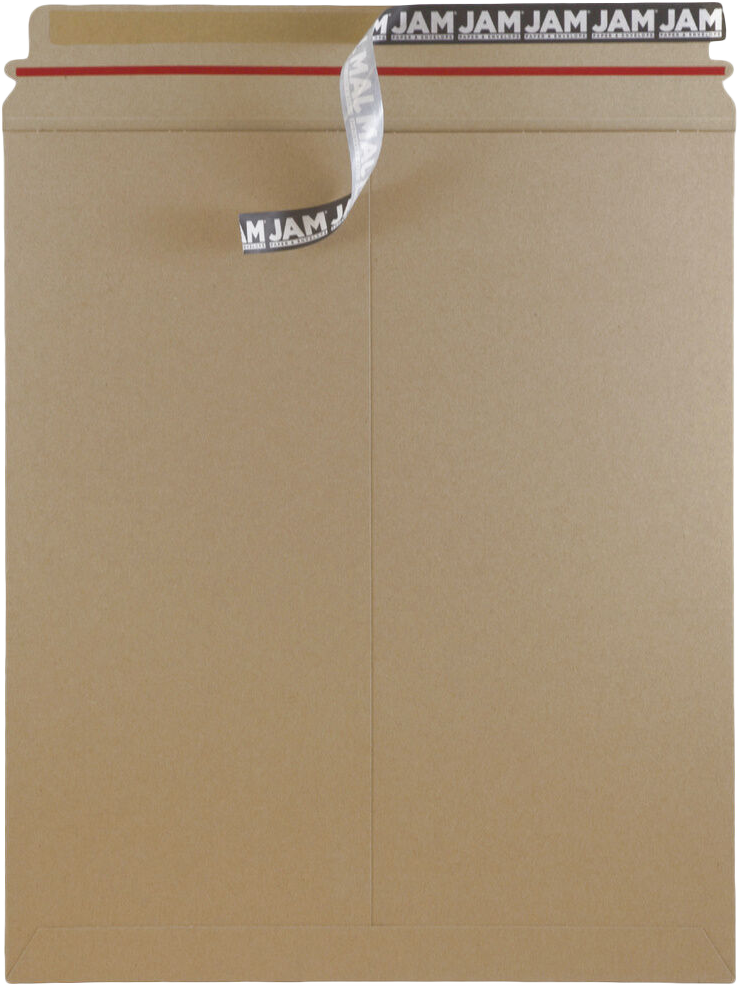 Brown Kraft 130lb 12 3/4 x 15 Photo Mailer Envelopes with Peel & Seal