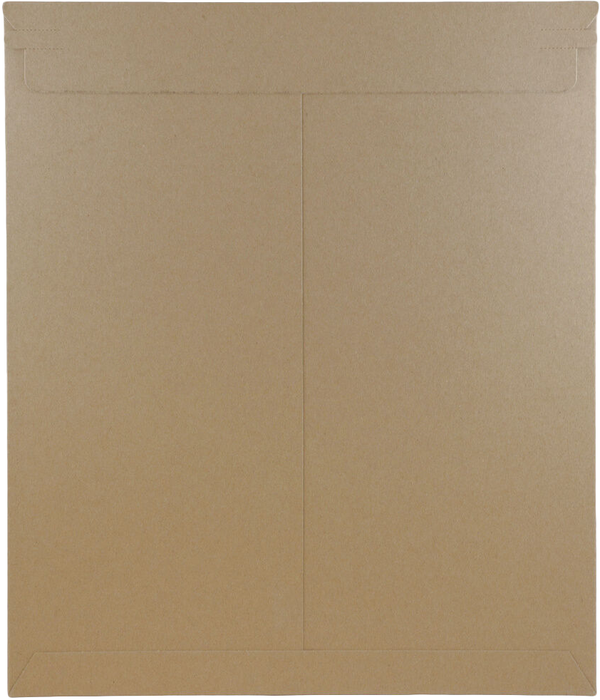 Brown Kraft 130lb 12 3/4 x 15 Photo Mailer Envelopes with Peel & Seal
