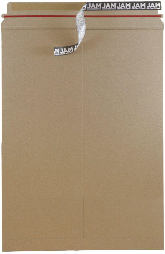 Brown Kraft 130lb 13 x 18 Photo Mailer Envelopes with Peel & Seal