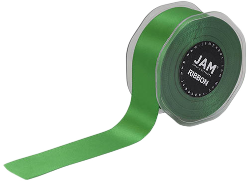 Emerald Green Satin 1 1/2 Inch Thick x 25 Yards Ribbon