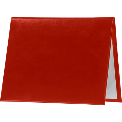 8 1/2 x 10 1/2 Landscape Padded Diploma Covers (Holds 8 x 10 Document) - Red