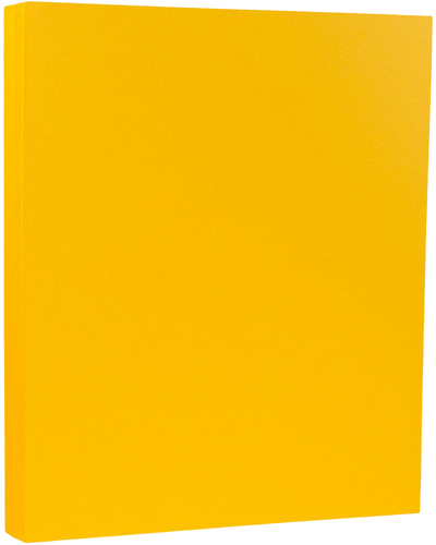 Sunflower Yellow 100lb 8 1/2 x 11 Cardstock