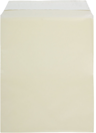 Yellow 1.6mil 8 15/16 x 11 1/4 Cello Envelopes with Peel & Seal