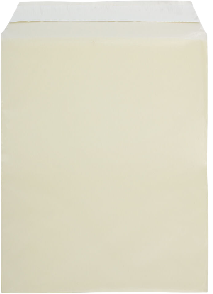 Yellow 1.6mil 8 15/16 x 11 1/4 Cello Envelopes with Peel & Seal