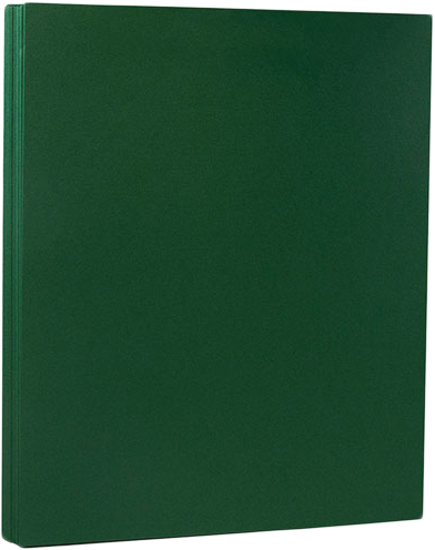Dark Green 130lb 8 1/2 x 11 Cardstock